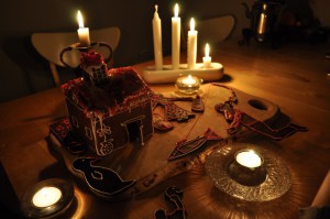 The christmas village!