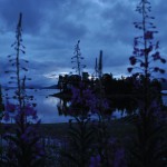 This is the deepest lake of Sweden. July is the month and it is as dark as it gets this time of the year.