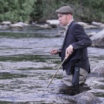 Wading!