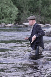 Wading!