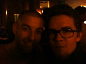 William (a great Piano player) and Joel (a great Bass player) at La Fontaine