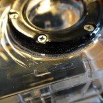 9. Blend some epoxy and glue the ring around the GoPro lens.
